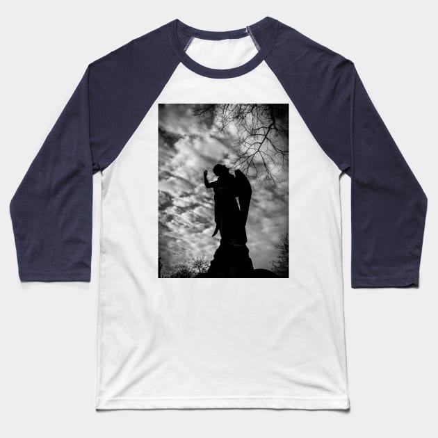 Shadows in the night Baseball T-Shirt by magamarcas